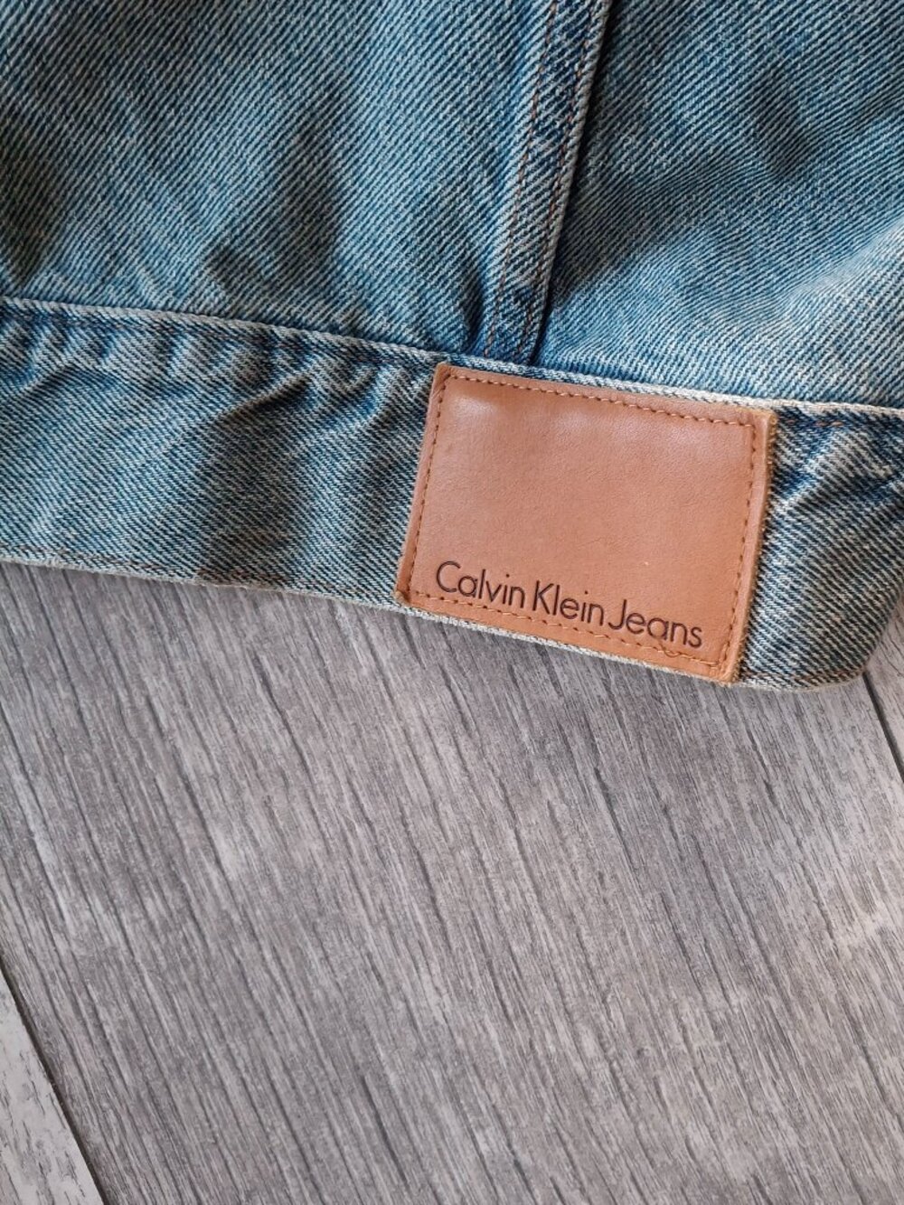 Calvin Klein XL vintage denim jacket
